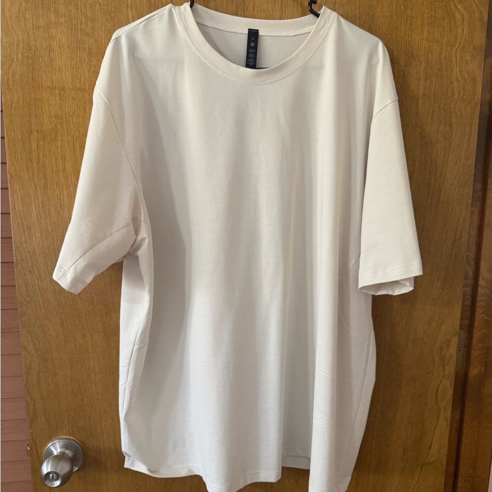 lululemon athletica Men's Short-Sleeve Crew Tee in Cream